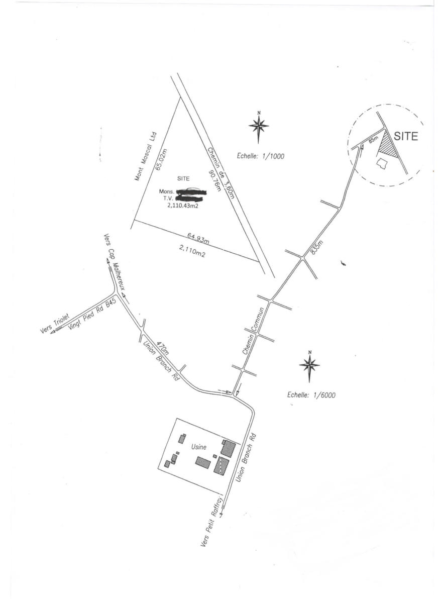 Residential land Buy in Cap Malheureux 9,500,000 rupees Lexpress