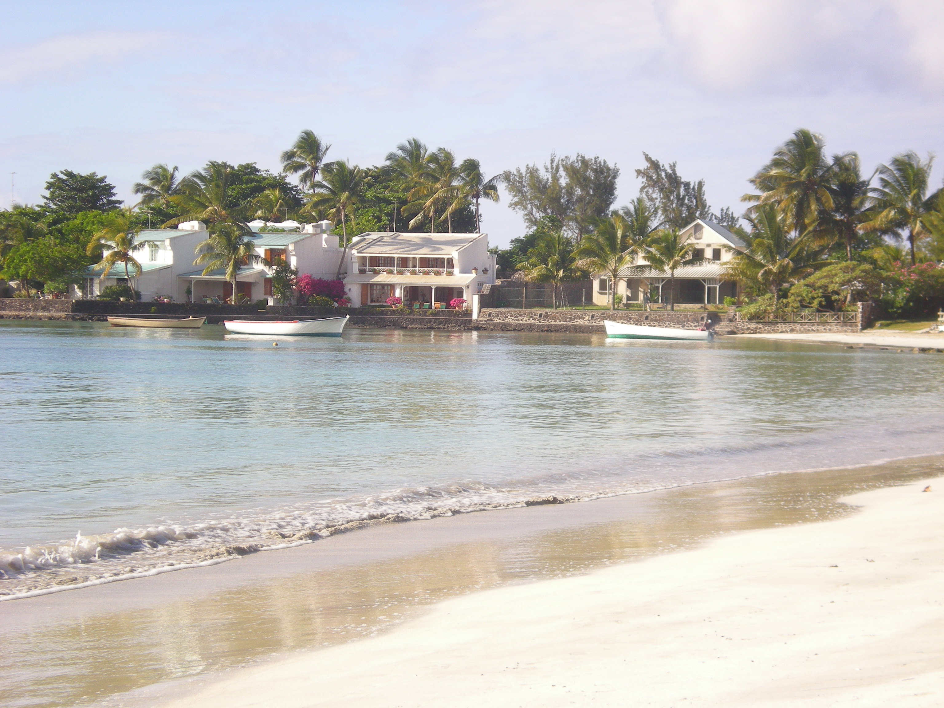 La plage de Grand Baie