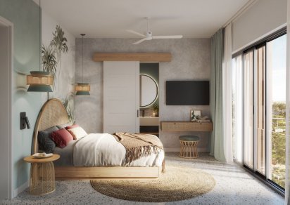 Apartment - 1 Bedroom - 83 m²