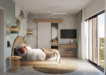 Apartment - 1 Bedroom - 83 m²