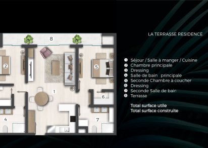 Apartment - 2 Bedrooms - 112 m²