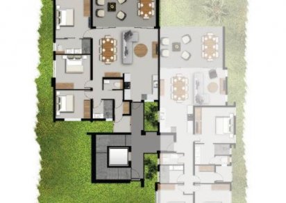 Appartement - 3 chambres - 154 m²
