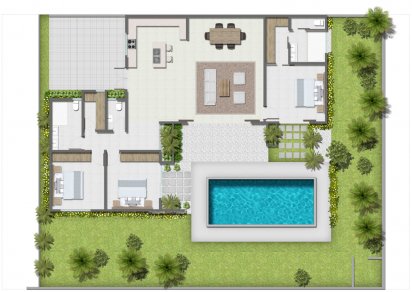 Maison/Villa - 3 chambres - 167 m²