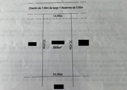 Residential land - 568.96 m²