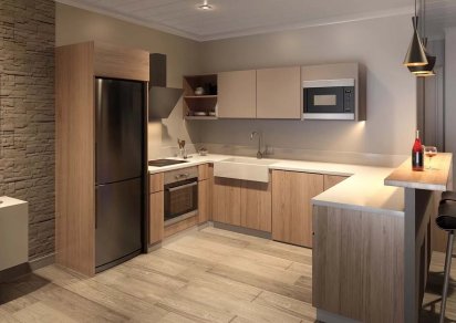Townhouse/Duplex - 1 chambre - 116 m²
