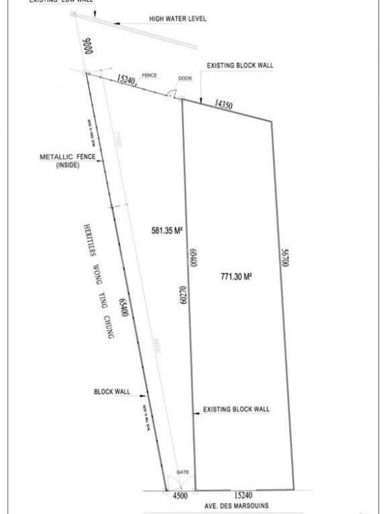 Terrain résidentiel Achat / Vente à Baie du Tombeau 7,500,000