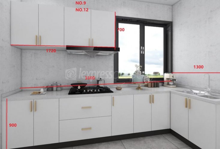 Apartment - 3 Bedrooms - 1055 ft²