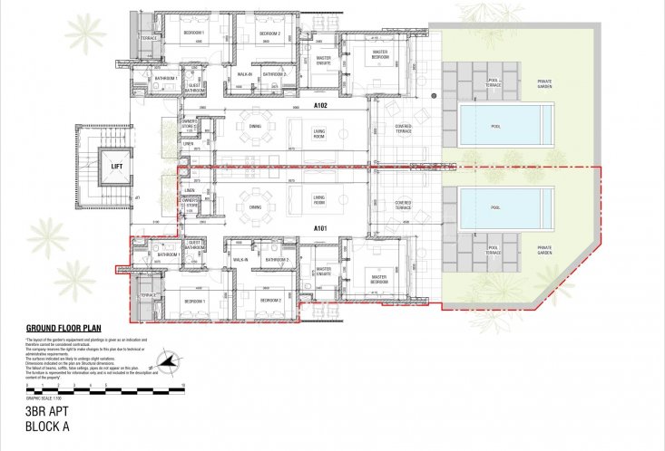 Apartment - 3 Bedrooms - 118 m²