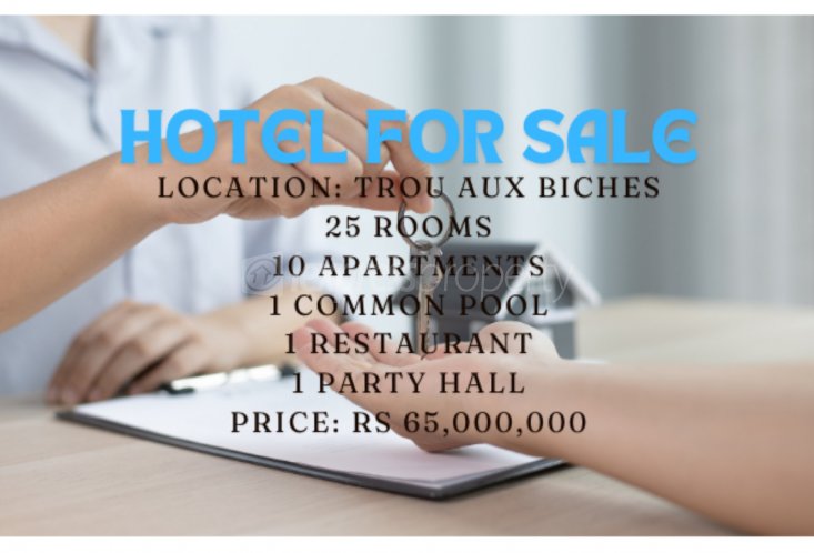 Complexe hôtelier - 25 chambres - 1300 m²