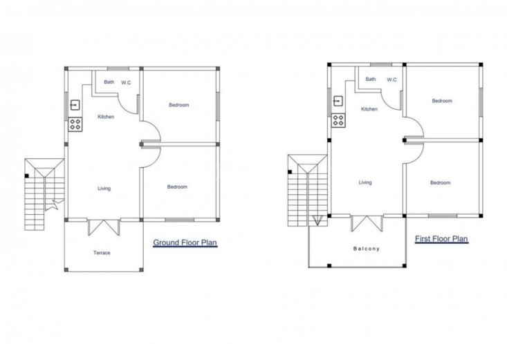 House / Villa - 4 Bedrooms - 1200 ft²
