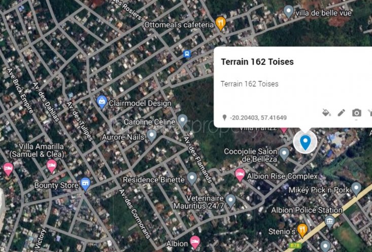 Terrain résidentiel - 162 Toise(s)